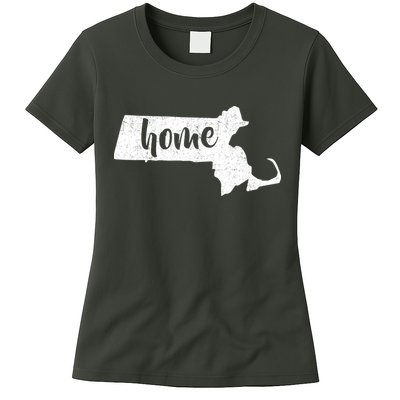 Massachusetts Home State Womens T-Shirt