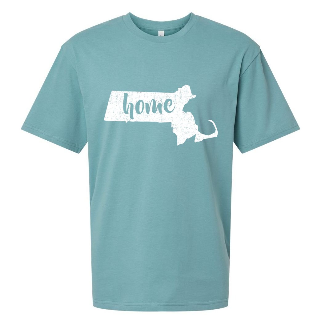 Massachusetts Home State Sueded Cloud Jersey T-Shirt