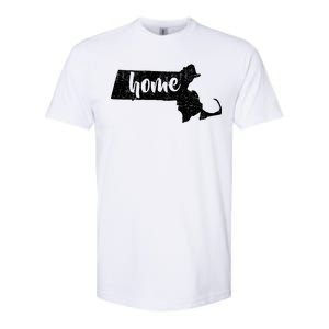 Massachusetts Home State Softstyle® CVC T-Shirt