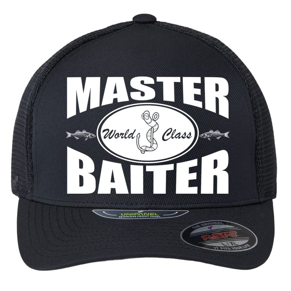 Master Baiter World Class Flexfit Unipanel Trucker Cap