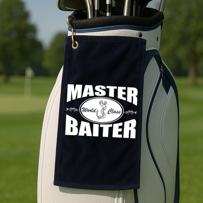 Master Baiter World Class Golf Towel