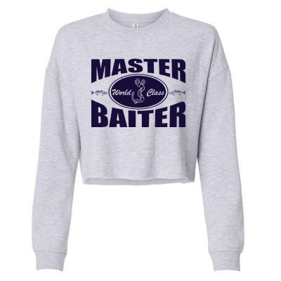 Master Baiter World Class Cropped Pullover Crew