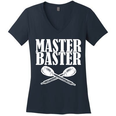 Master Baster Women's V-Neck T-Shirt