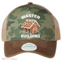 Master Builder Gingerbread House Funny Christmas Legacy Tie Dye Trucker Hat