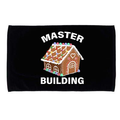 Master Builder Gingerbread House Funny Christmas Microfiber Hand Towel