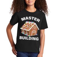 Master Builder Gingerbread House Funny Christmas Kids T-Shirt