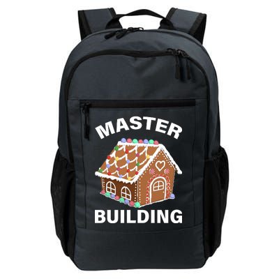 Master Builder Gingerbread House Funny Christmas Daily Commute Backpack