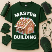 Master Builder Gingerbread House Funny Christmas Performance Shirt