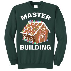 Master Builder Gingerbread House Funny Christmas Sweatshirt