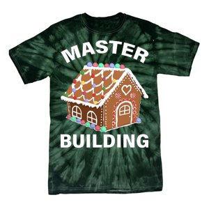 Master Builder Gingerbread House Funny Christmas Tie-Dye T-Shirt