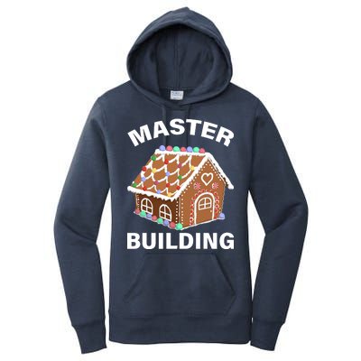 Master Builder Gingerbread House Funny Christmas Women's Pullover Hoodie