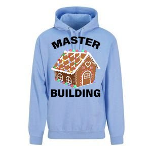 Master Builder Gingerbread House Funny Christmas Unisex Surf Hoodie