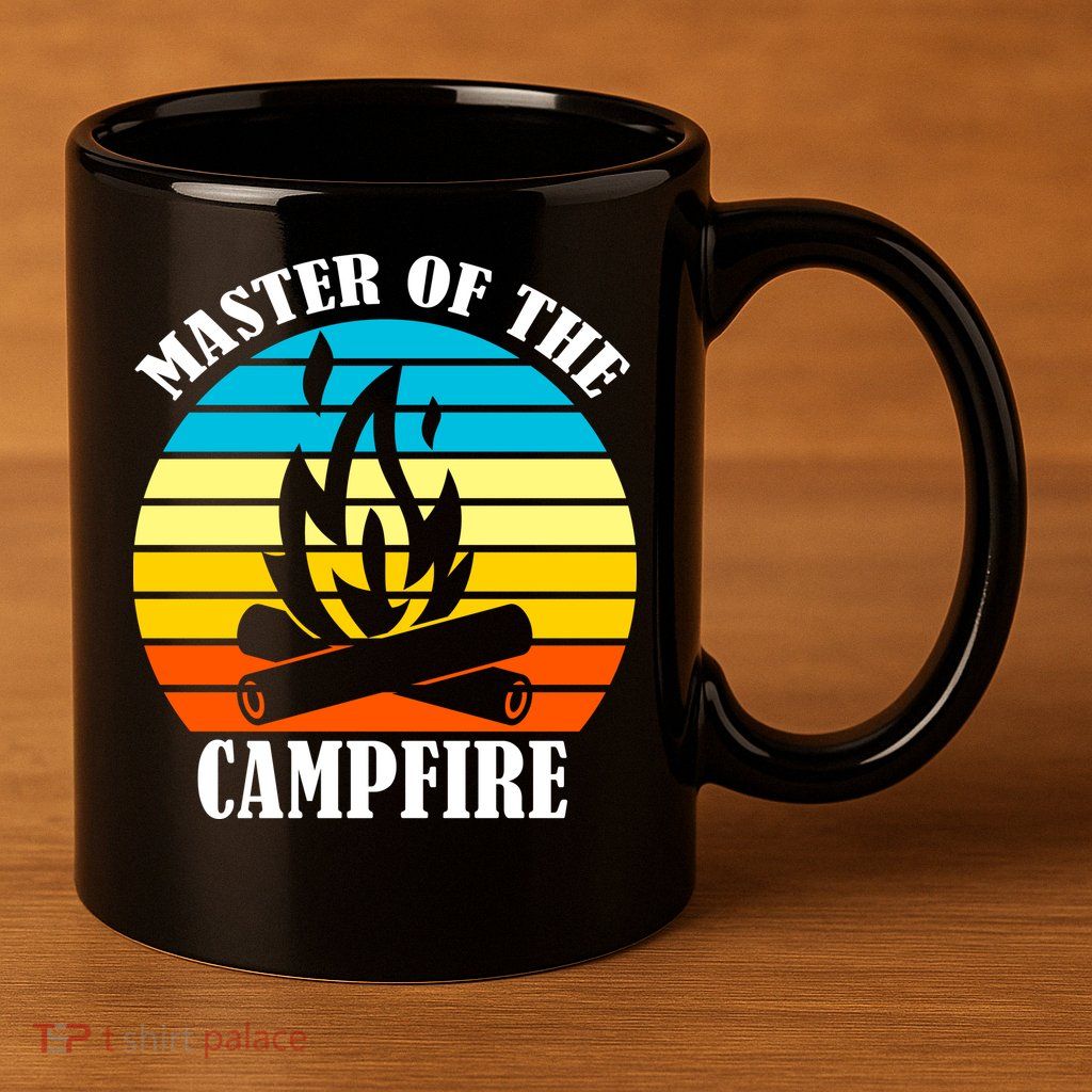 Master Of The Campfire 11oz C Handle Ceramic Mug
