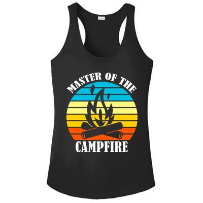 Master Of The Campfire Ladies PosiCharge Competitor Racerback Tank