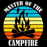 Master Of The Campfire Cropped Pullover Crew