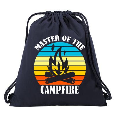 Master Of The Campfire Drawstring Bag