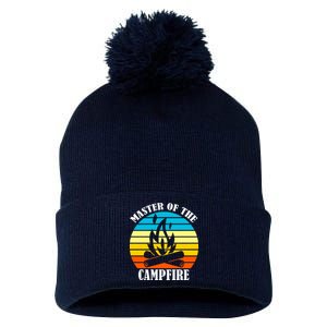 Master Of The Campfire Pom Pom 12in Knit Beanie