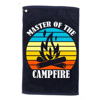 Master Of The Campfire Golf Towel