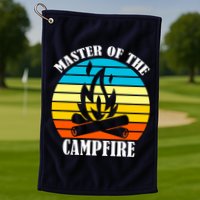 Master Of The Campfire Golf Towel