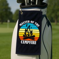 Master Of The Campfire Golf Towel