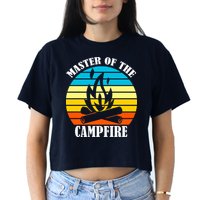Master Of The Campfire Crop Top