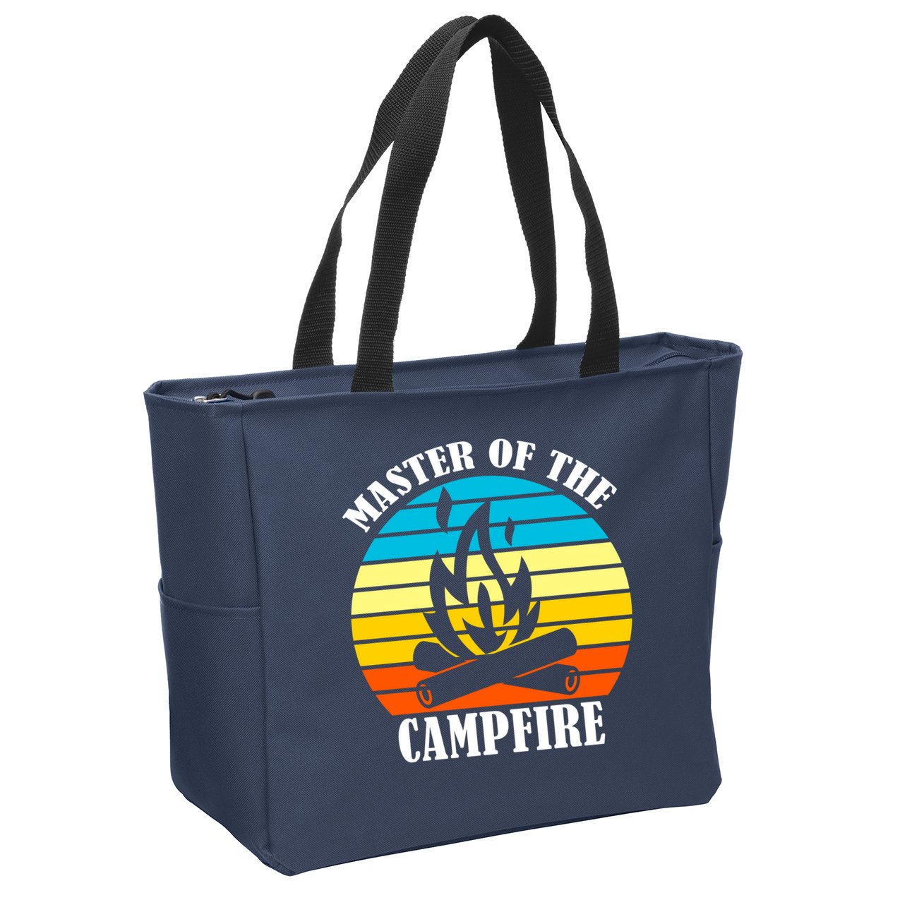 Master Of The Campfire Zip Tote Bag