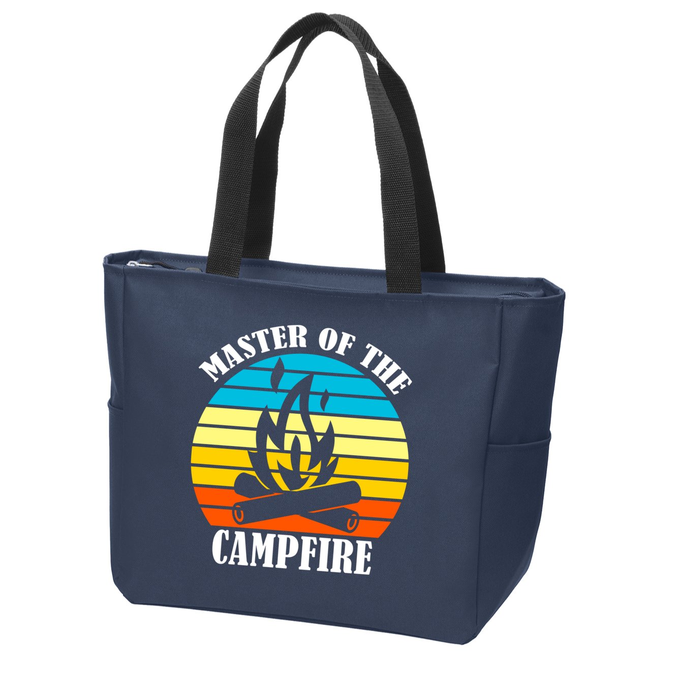 Master Of The Campfire Zip Tote Bag