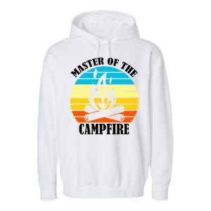 Master Of The Campfire Garment-Dyed Fleece Hoodie