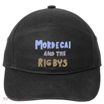 Mordecai And The Rigbys Ringer Funny 7-Panel Snapback Hat