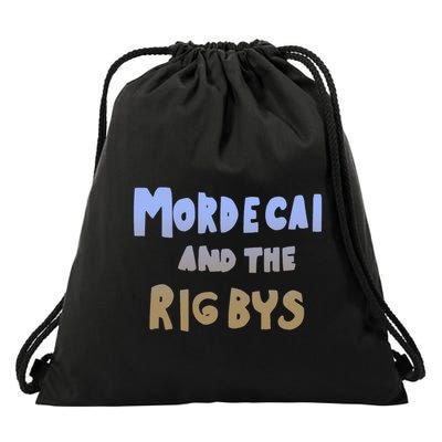 Mordecai And The Rigbys Ringer Funny Drawstring Bag