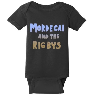 Mordecai And The Rigbys Ringer Funny Baby Bodysuit
