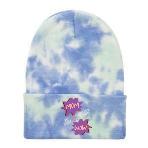 Mission Accomplished Trump 45 47 2024 Tie Dye 12in Knit Beanie