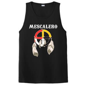 Mescalero Apache Tribe Nation Native Indian Medicine Wheel PosiCharge Competitor Tank