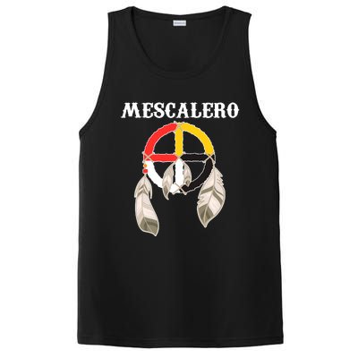 Mescalero Apache Tribe Nation Native Indian Medicine Wheel PosiCharge Competitor Tank