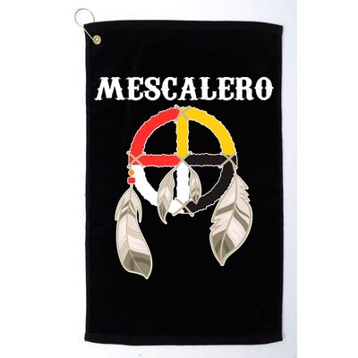 Mescalero Apache Tribe Nation Native Indian Medicine Wheel Golf Towel