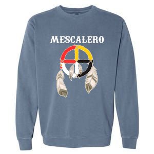 Mescalero Apache Tribe Nation Native Indian Medicine Wheel Garment-Dyed Sweatshirt