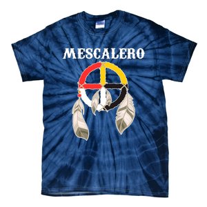 Mescalero Apache Tribe Nation Native Indian Medicine Wheel Tie-Dye T-Shirt