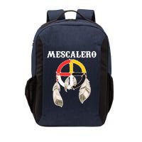 Mescalero Apache Tribe Nation Native Indian Medicine Wheel Vector Backpack