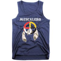 Mescalero Apache Tribe Nation Native Indian Medicine Wheel Tank Top