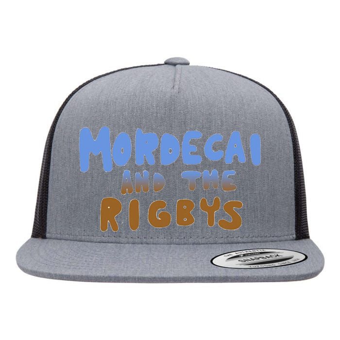 Mordecai And The Rigbys Ringer Flat Bill Trucker Hat