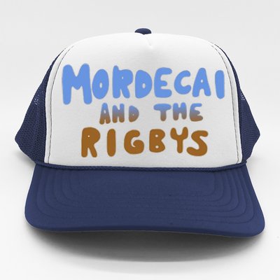 Mordecai And The Rigbys Ringer Trucker Hat