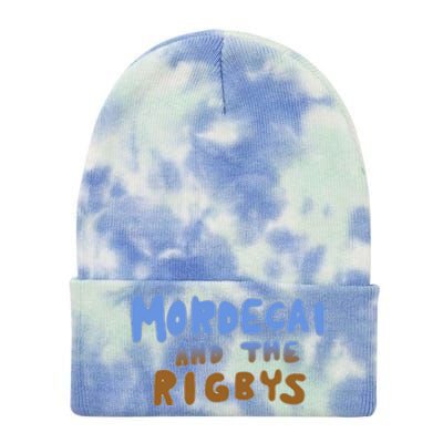 Mordecai And The Rigbys Ringer Tie Dye 12in Knit Beanie