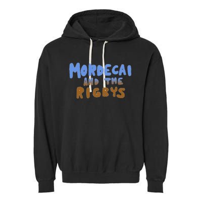 Mordecai And The Rigbys Ringer Garment-Dyed Fleece Hoodie