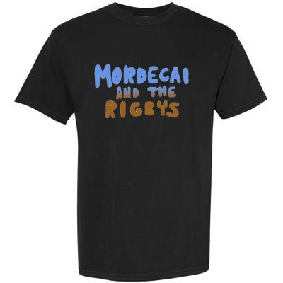 Mordecai And The Rigbys Ringer Garment-Dyed Heavyweight T-Shirt