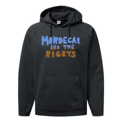 Mordecai And The Rigbys Ringer Performance Fleece Hoodie