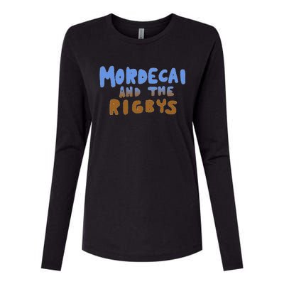 Mordecai And The Rigbys Ringer Womens Cotton Relaxed Long Sleeve T-Shirt