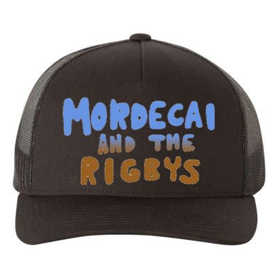 Mordecai And The Rigbys Ringer Yupoong Adult 5-Panel Trucker Hat