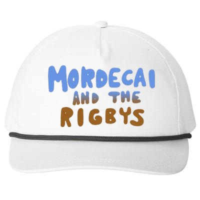 Mordecai And The Rigbys Ringer Snapback Five-Panel Rope Hat