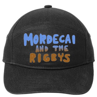 Mordecai And The Rigbys Ringer 7-Panel Snapback Hat