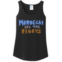 Mordecai And The Rigbys Ringer Ladies Essential Tank